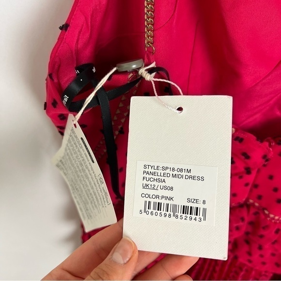 Self-Portrait Pink Maxi Dress - Picture 12 of 16